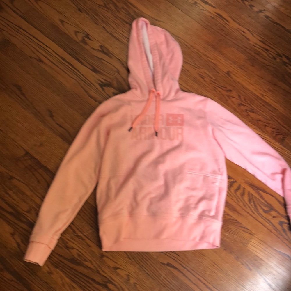 Under armour coral sweatshirt
